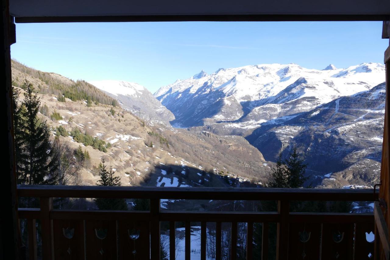 Studio Coin Montagne A Auris En Oisans Avec Vue Magnifique Экстерьер фото