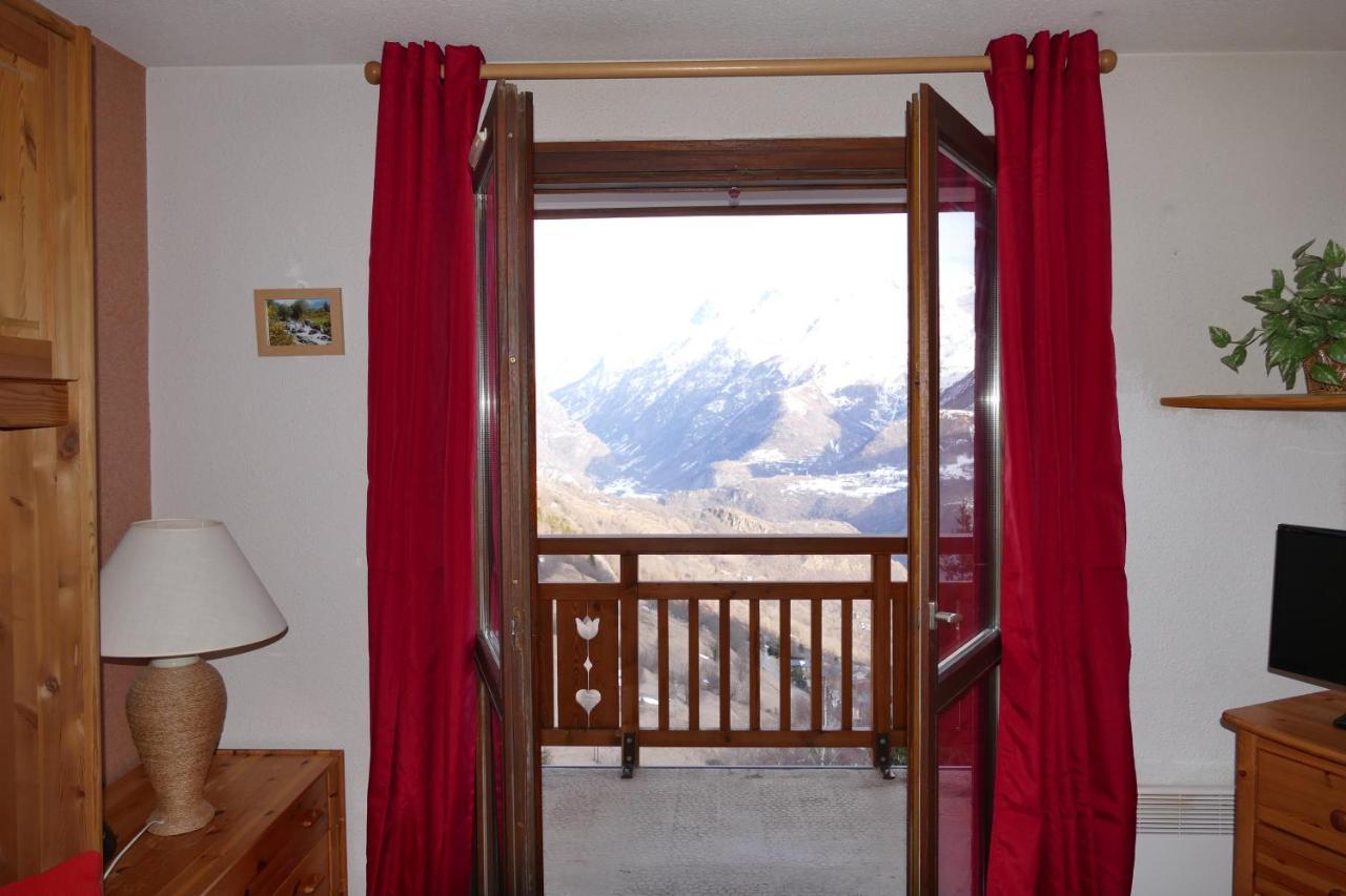 Studio Coin Montagne A Auris En Oisans Avec Vue Magnifique Экстерьер фото