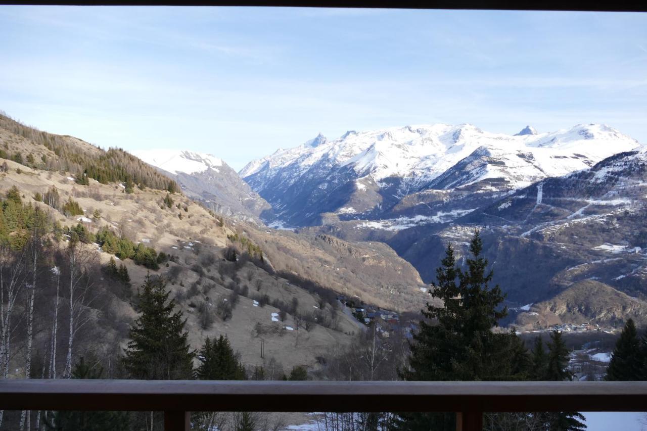 Studio Coin Montagne A Auris En Oisans Avec Vue Magnifique Экстерьер фото
