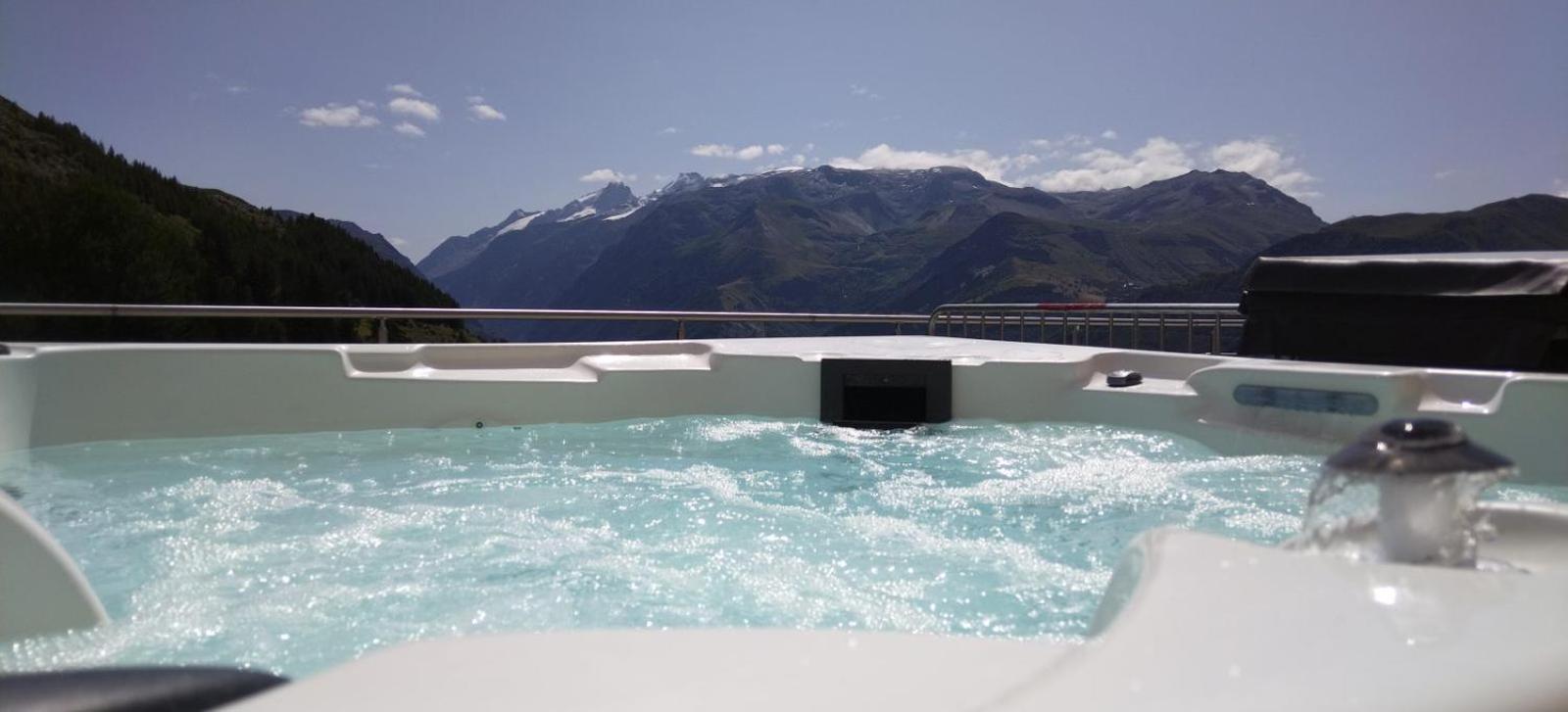 Studio Coin Montagne A Auris En Oisans Avec Vue Magnifique Экстерьер фото