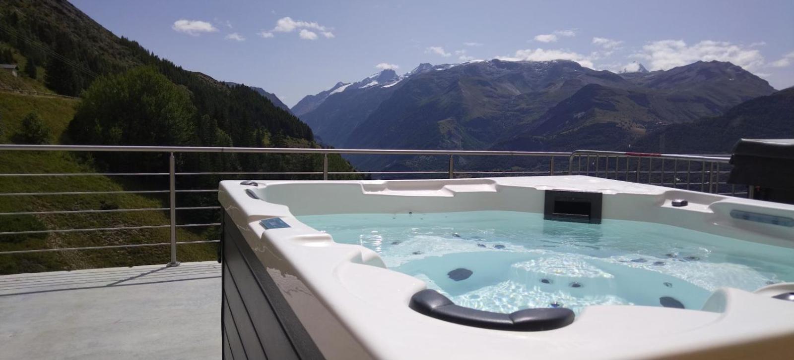 Studio Coin Montagne A Auris En Oisans Avec Vue Magnifique Экстерьер фото