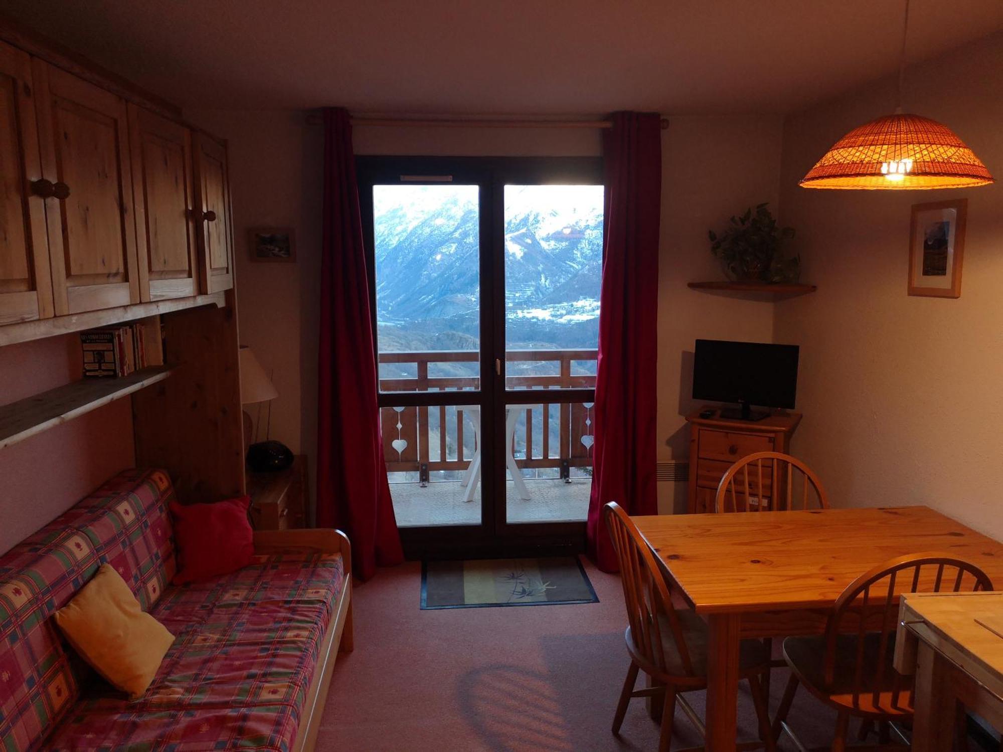Studio Coin Montagne A Auris En Oisans Avec Vue Magnifique Экстерьер фото