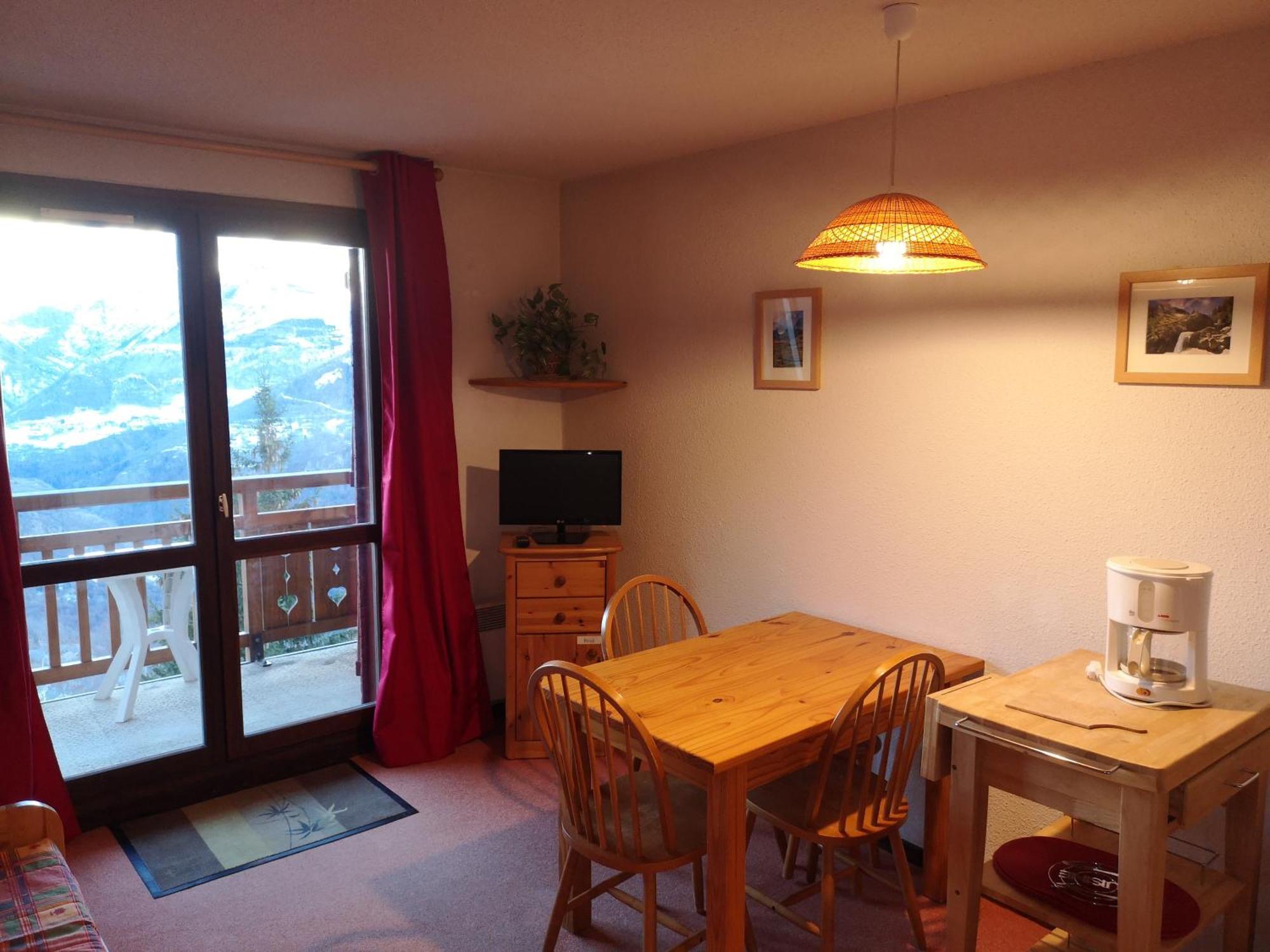 Studio Coin Montagne A Auris En Oisans Avec Vue Magnifique Экстерьер фото
