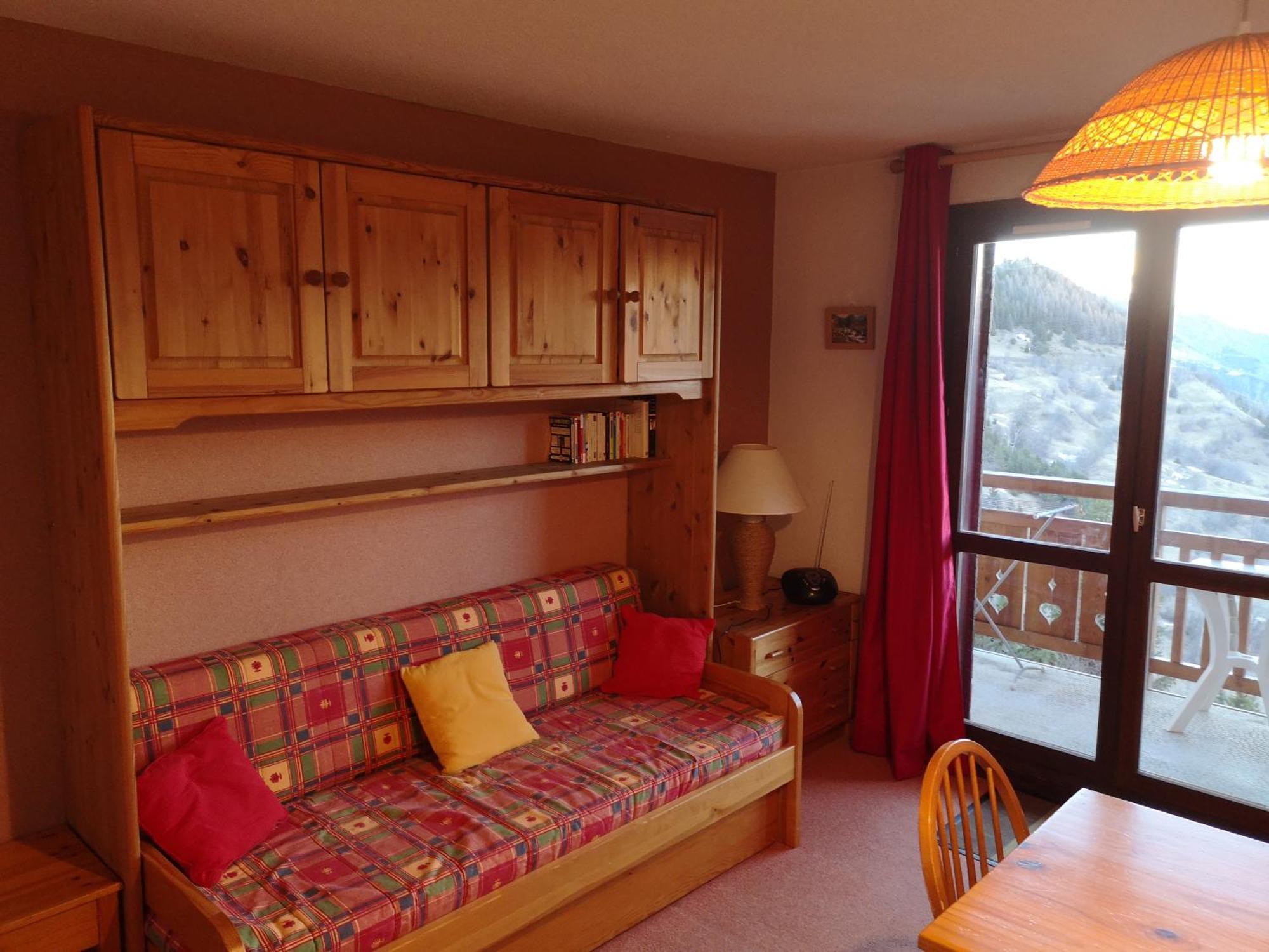 Studio Coin Montagne A Auris En Oisans Avec Vue Magnifique Экстерьер фото